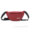 Factory Pu Waterproof Fanny Pack Crossbody Borse